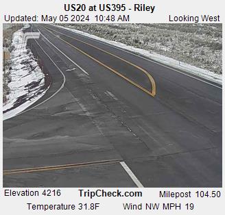 US 395 Riley at Highway 20