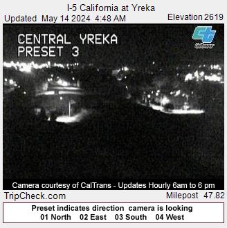 I-5 California at Yreka