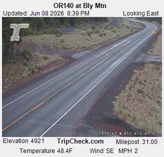 RoadCam - ORE140 at Bly Mtn