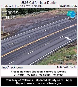 RoadCam - US97 California at Dorris