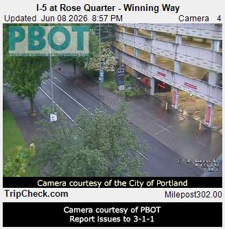 RoadCam - I-5 at Rose Quarter - Winning Way