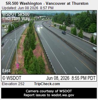 RoadCam - SR-500 Washington - Vancouver at Thurston