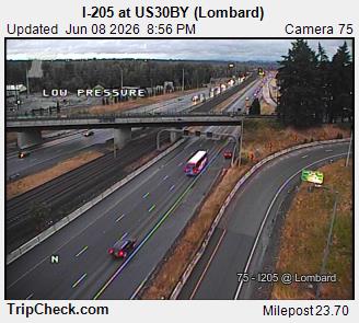 RoadCam - I-205 at Killingsworth