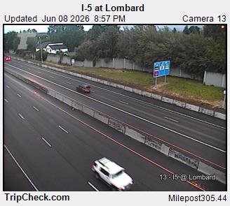 RoadCam - I-5 at Lombard
