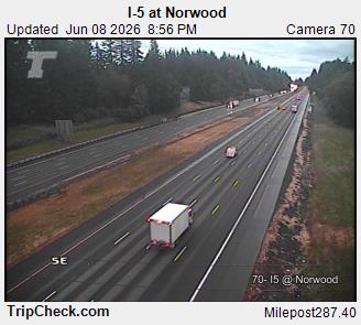 RoadCam - I-5 at Norwood