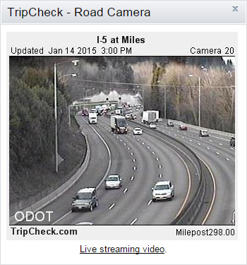 trip check cameras hwy 58