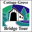 The Cottage Grove Covered Bridge Tour Route roadsign