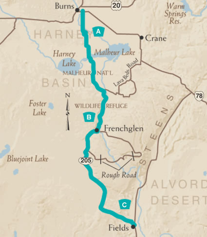 High Desert Discovery Map