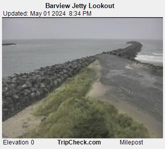 Barview Jetty Lookout webcam image