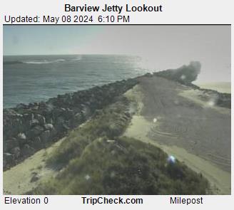 Web camera for Tillamook Bay - Barview Jetty