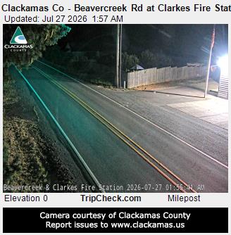 Clackamas Co - Beavercreek Rd at Clarkes Fire Station