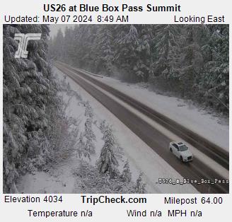 US26 at Blue Box Pass webcam image