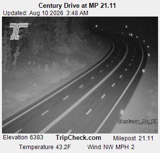 Century Dr at MP 21.11 E