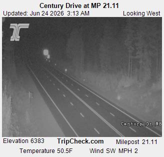 Century Dr at MP 21.11 W