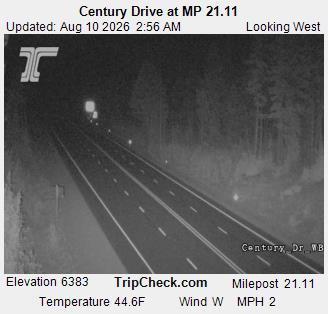 Century Dr at MP 21.11 W
