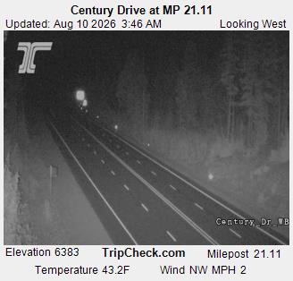 Century Dr at MP 21.11 W