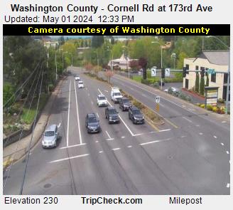 Washington County - Cornell Rd at 173rd Ave