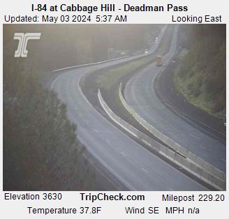 I-84 at Cabbage Hill - Deadman Pass