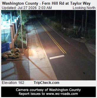 Washington County - Fern Hill Rd at Taylor Way