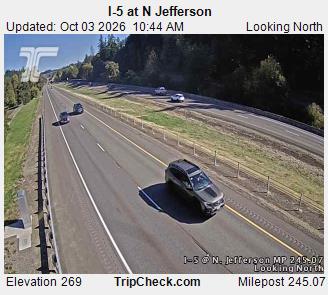 I-5 & N Jefferson NB traffic camera