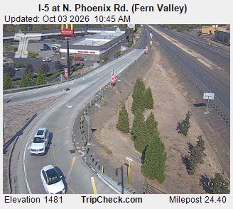 I-5 & N. Phoenix Rd. (Fern Valley) traffic camera, Phoenix
