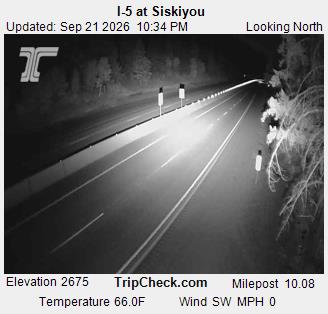 I-5 at Siskiyou road camera