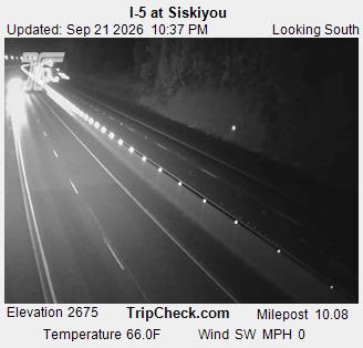 I-5 at Siskiyou road camera