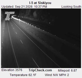 I-5 at Siskiyou road camera