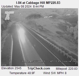 I-84 at Cabbage Hill MP220.83 WB