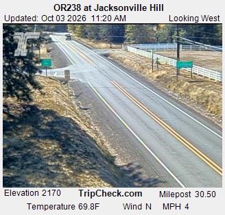 OR-238 & Jacksonville Hill WB traffic camera