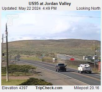 Traffic Cam US 95: Jordan Valley OR