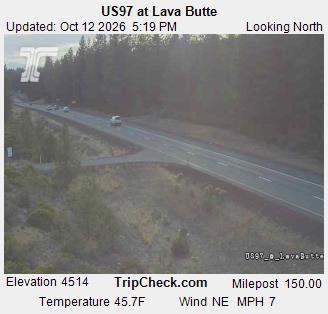 US97 at Lava Butte road camera