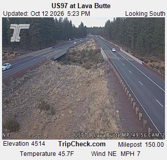 US97 at Lava Butte road camera