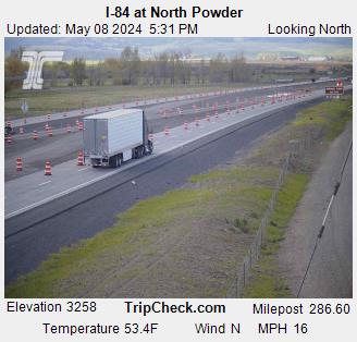 I-84 At North Powder webcam image