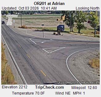 OR-201 & Adrian NB traffic camera