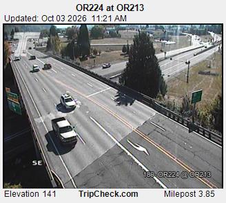 OR-224 & OR213 WB traffic camera