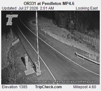 OR331 at Pendleton MP4.6