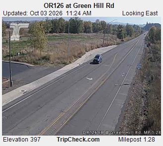 OR-126 & Green Hill Rd EB traffic camera