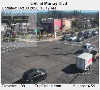 OR-8 & Murray Blvd traffic camera, Beaverton
