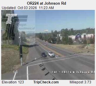 OR-224 & Johnson Rd traffic camera, Oatfield