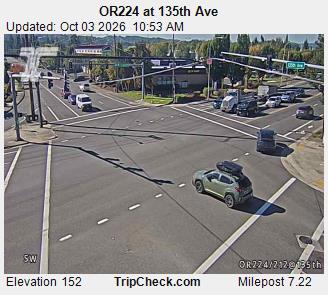 OR-224 & 135th Ave traffic camera, Happy Valley, Oregon