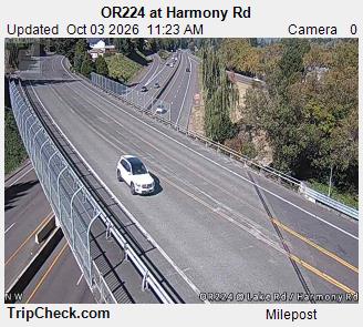OR-224 & Harmony Rd traffic camera, Milwaukie