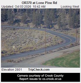 OR-370 & Lone Pine Rd traffic camera