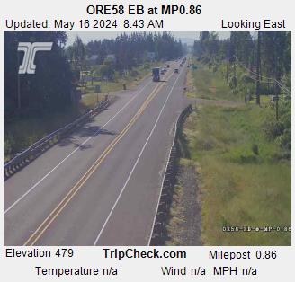 ORE58 at MP 0.86 east