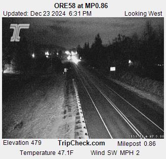 ORE58 at MP 0.86 west