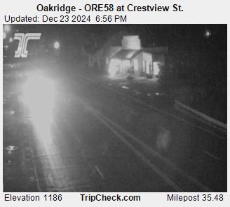 Oakridge - ORE58 at Crestview St.