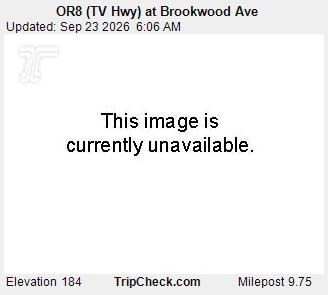 OR-8 & Brookwood Ave traffic camera, Hillsboro