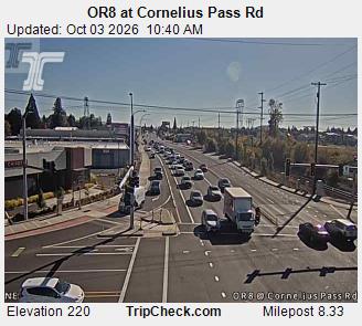 OR-8 & Cornelius Pass Rd traffic camera, Hillsboro