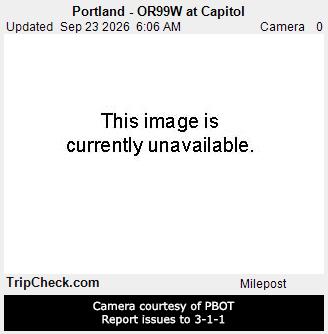 OR-99W & Capitol traffic camera, Portland
