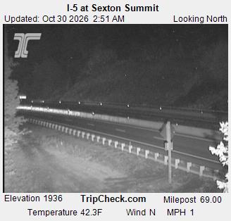 I-5 at Sexton Summit